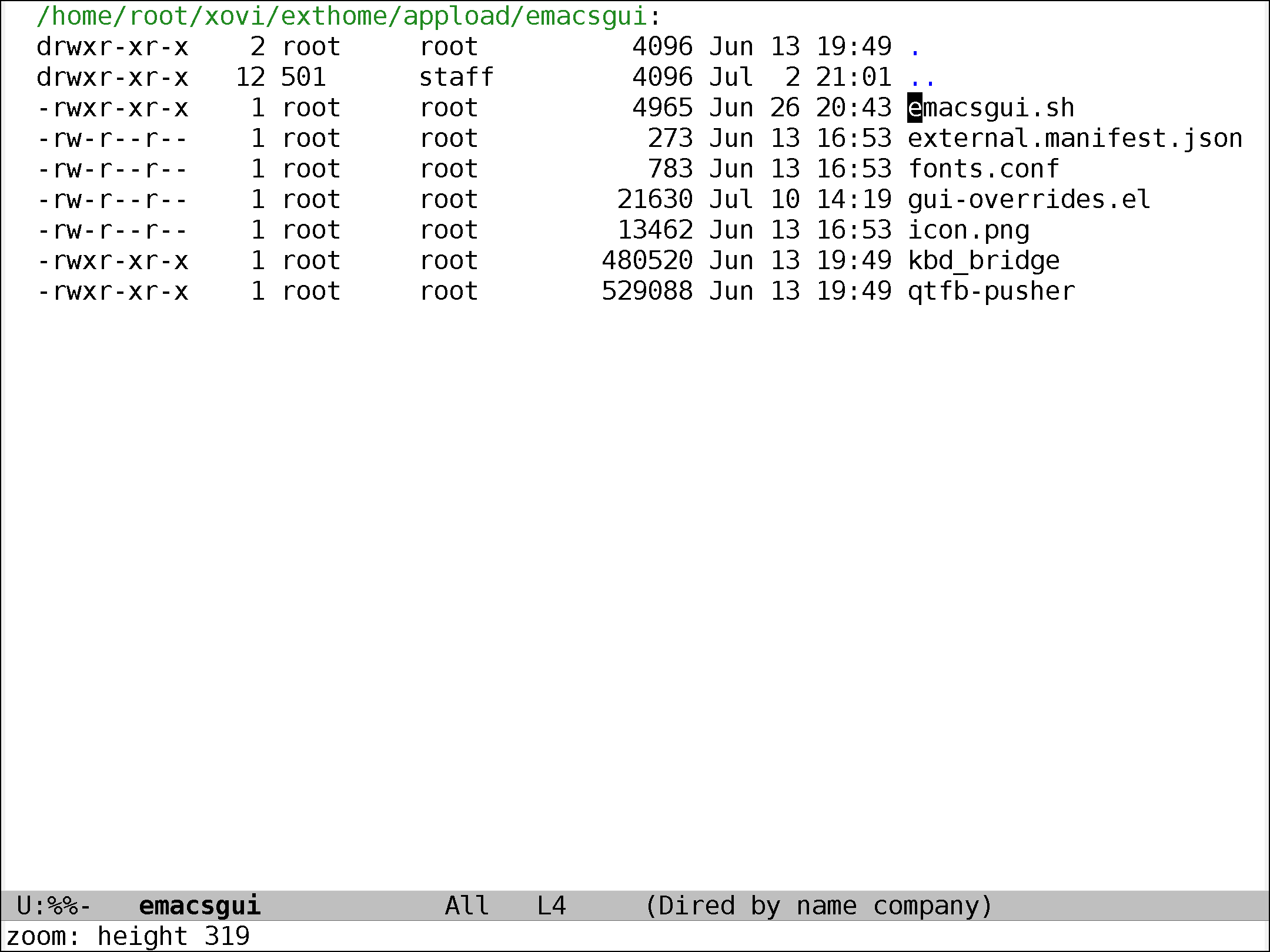 emacsgui — Emacs 3
