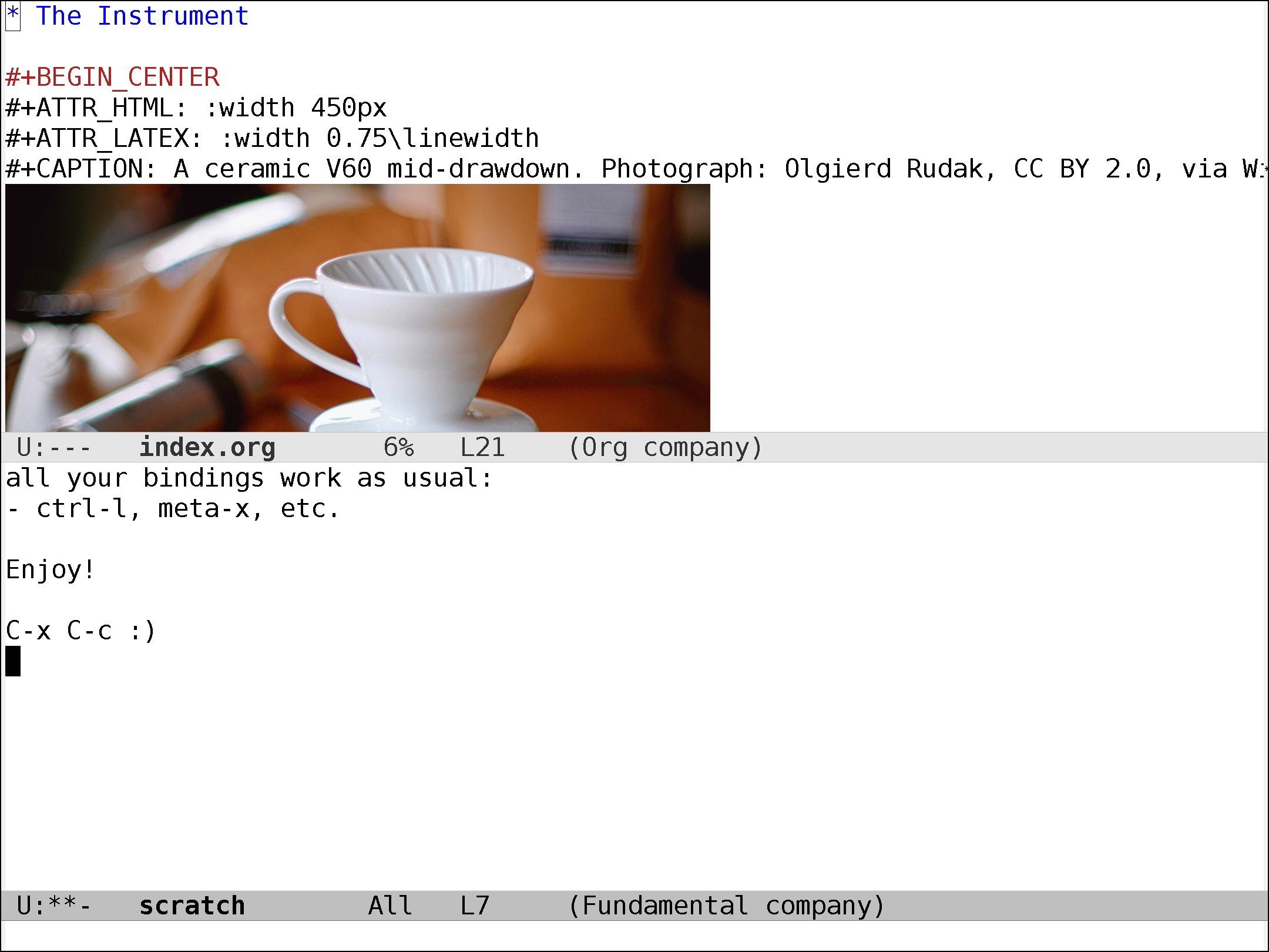 emacsgui — Emacs 4