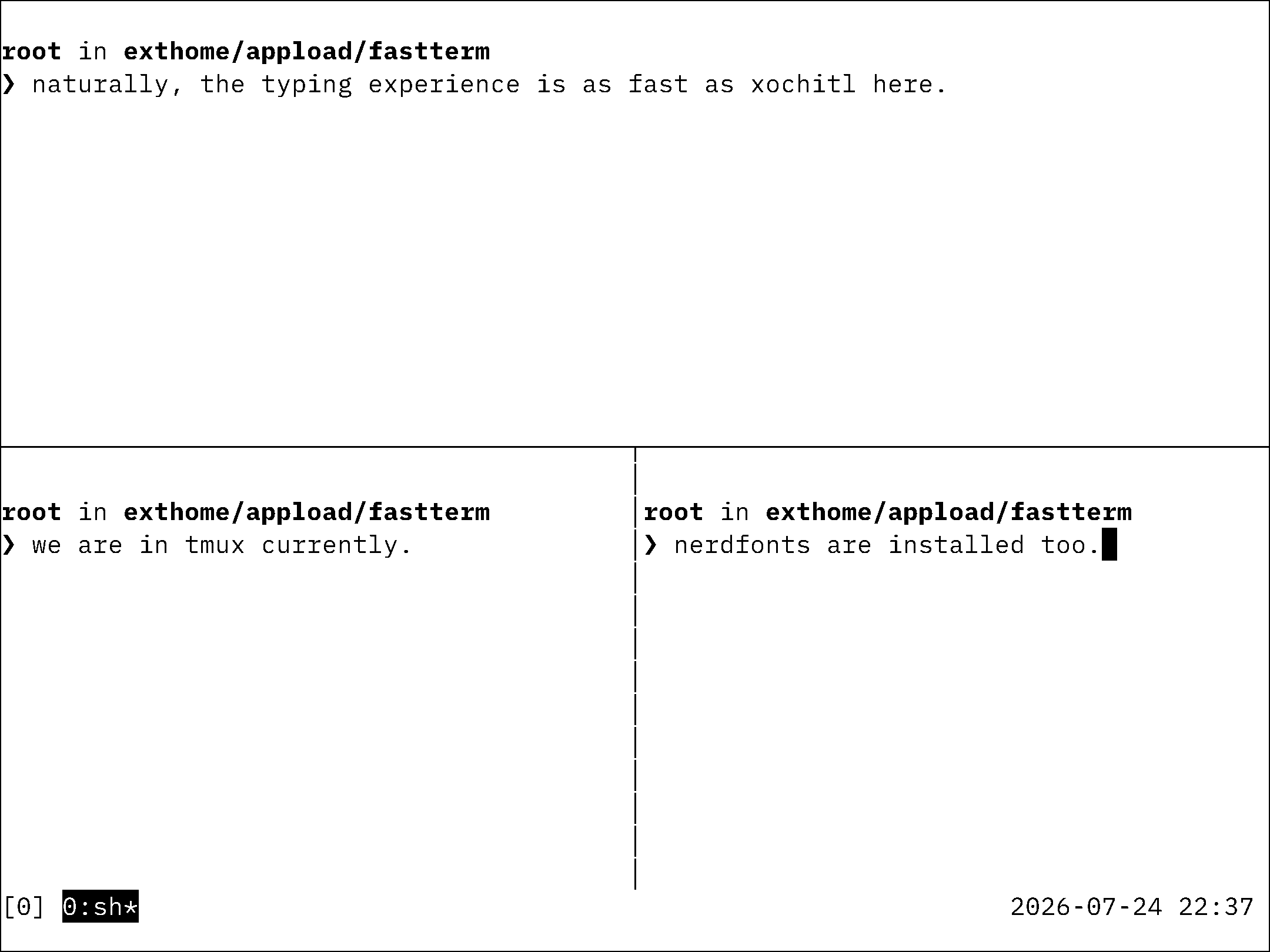 fastterm — Ft 1