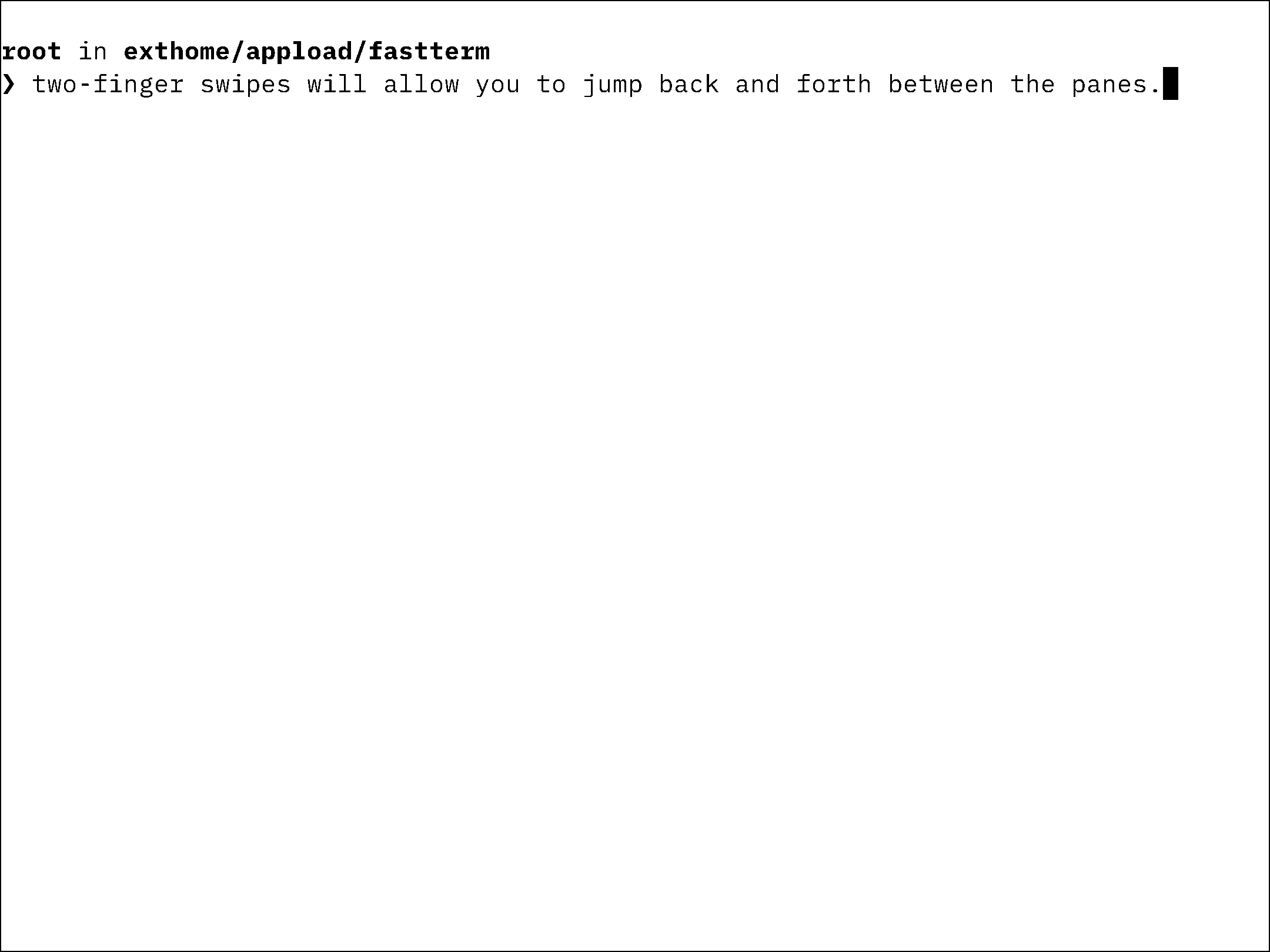fastterm — Ft 4