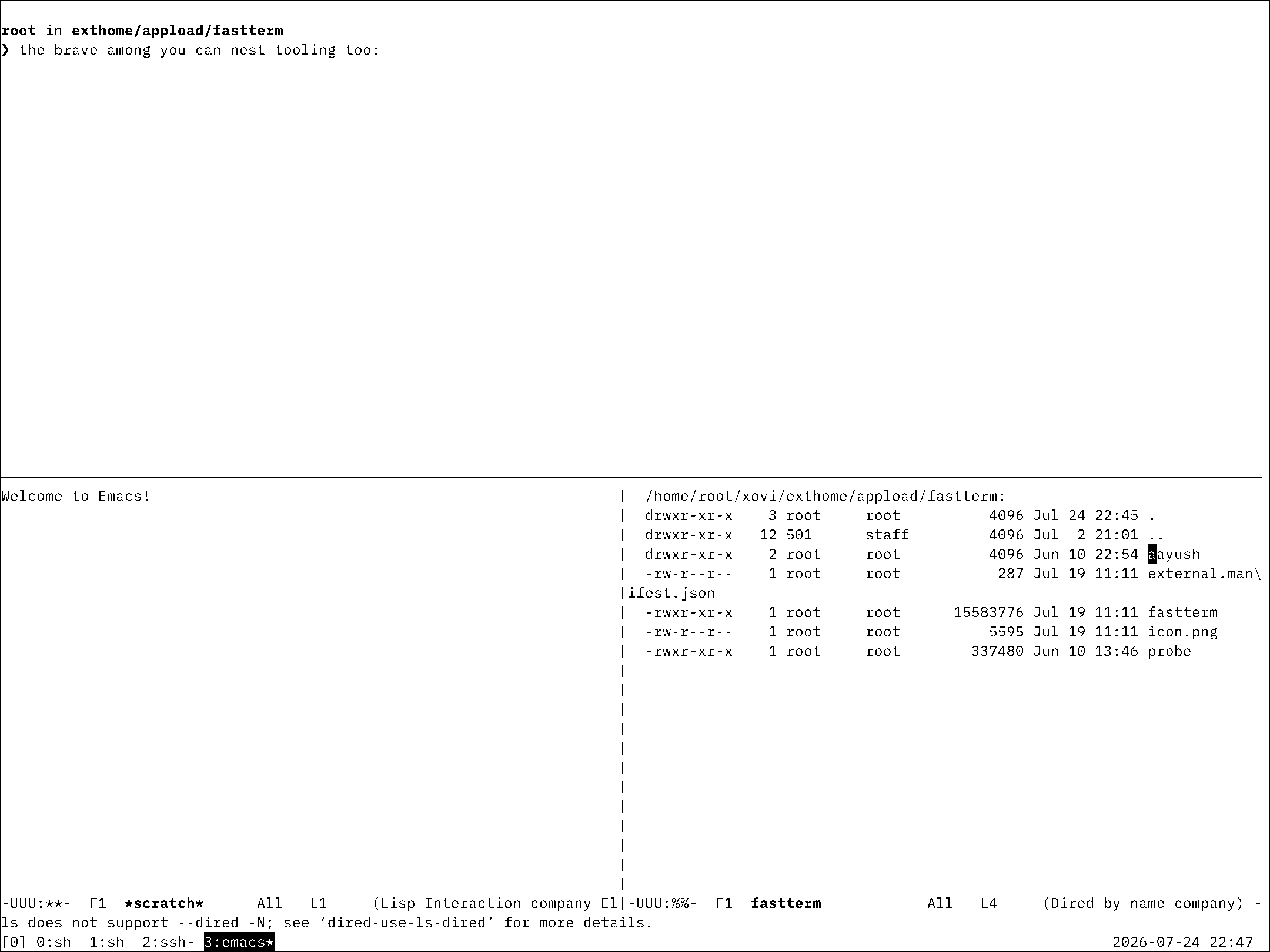 fastterm — Ft 6